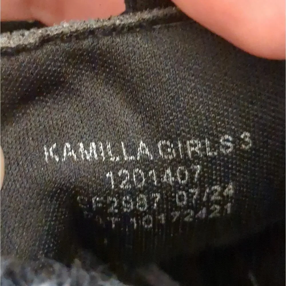 DV Dolce Vita Kamilla Lace-Up Fashion Boots Girl’s Black Size US3